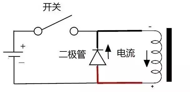 繼電器為什么要并聯二極管