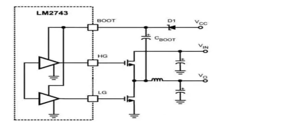 MOS管自舉電路